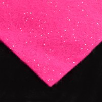 Набір Фетр Santi м'який з гліттером, рожевий, 21*30см (10л)