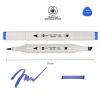 Маркер акварельний SANTI sketch SM-19, індиго