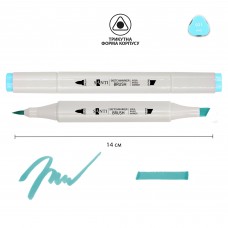 Маркер акварельний SANTI sketch SM-21, м'ятний