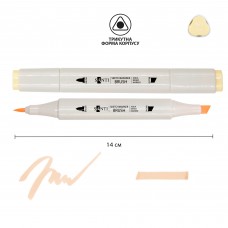 Маркер акварельний SANTI sketch SM-23, айворі