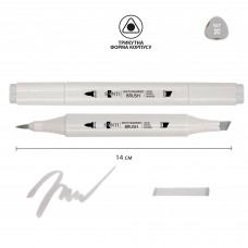 Маркер акварельний SANTI sketch SM-27, світло-сірий