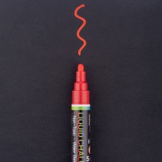 Крейдяний маркер SANTI, червоний, 5 мм, 9шт/туб