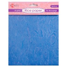 Рисовий папір, блакитний, 50*70 см