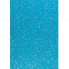 Набір Фетр Santi м'який з гліттером, блакитний, 21*30см (10л)