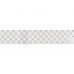 Стрічка паперова фольгированная самоклеящаяся "Візерунок", срібло, 3 м