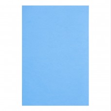 Фоаміран ЕВА блакитний, з клейовим шаром, 200*300 мм, товщина 1,7 мм, 10 аркушів