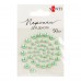 Перлини SANTI самоклеючі м'ятні, райдужні, 50 шт